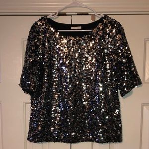 Glittery crop top